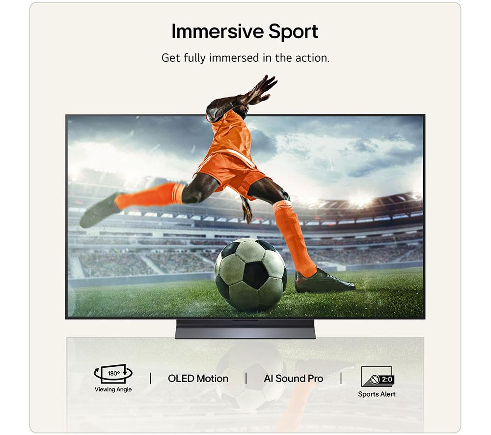LG C6 55" OLED AI 4K HDR Smart TV 2026 - OLED55C64LA