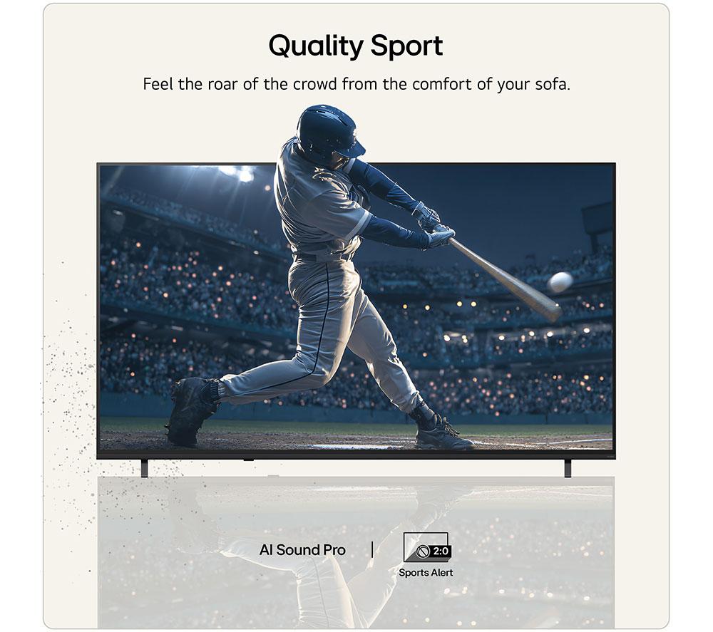 LG QNED7E Smart TV 4K HDR con QNED AI Mini LED de 85" 2026 - 85QNED7EB3A