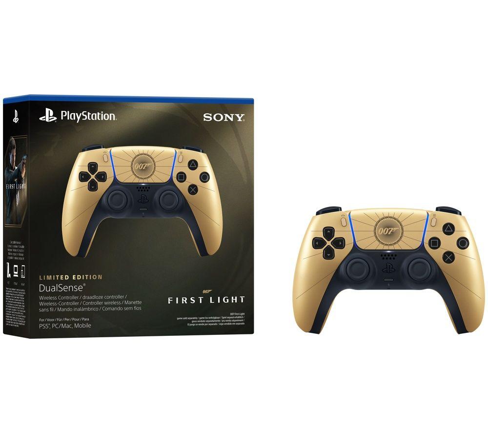 PLAYSTATION PlayStation PS5 007 First Light DualSense Wireless Controller - Gold & Black