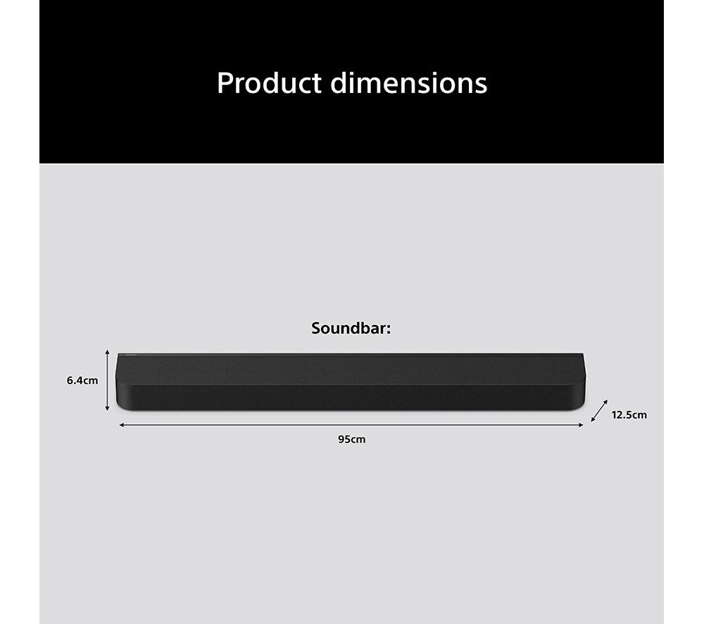 SONY BRAVIA Theatre Bar 7 HT-A7100 5.0.2 Sound Bar with Dolby Atmos & DTS:X