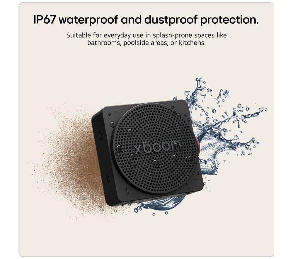 Altavoz Bluetooth portátil LG XBOOM Mini - Negro