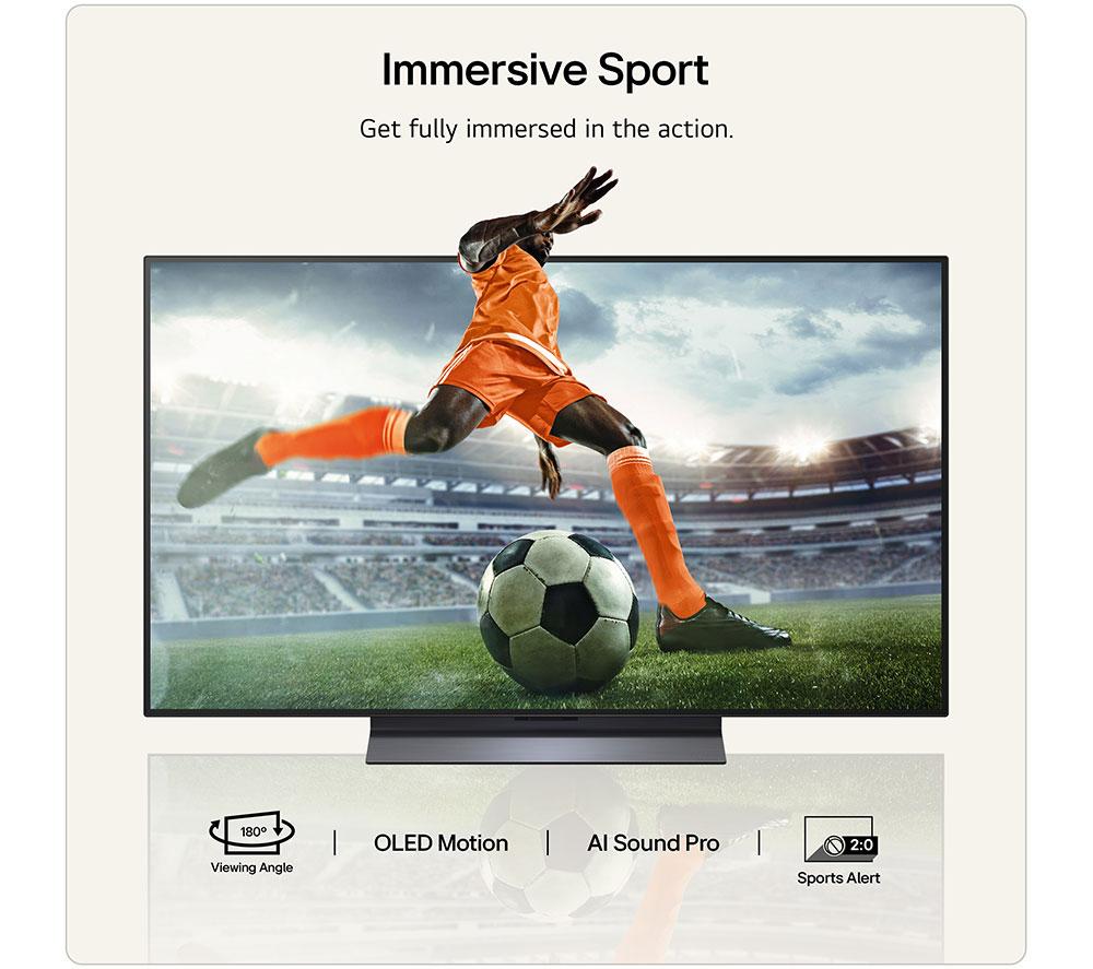 LG C6 48" OLED AI 4K HDR Smart TV 2026 - OLED48C64LA