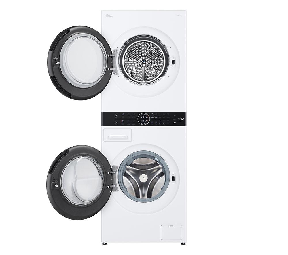 LG WashTower WT1210WWF WiFi-enabled 12 kg Washer Dryer - White