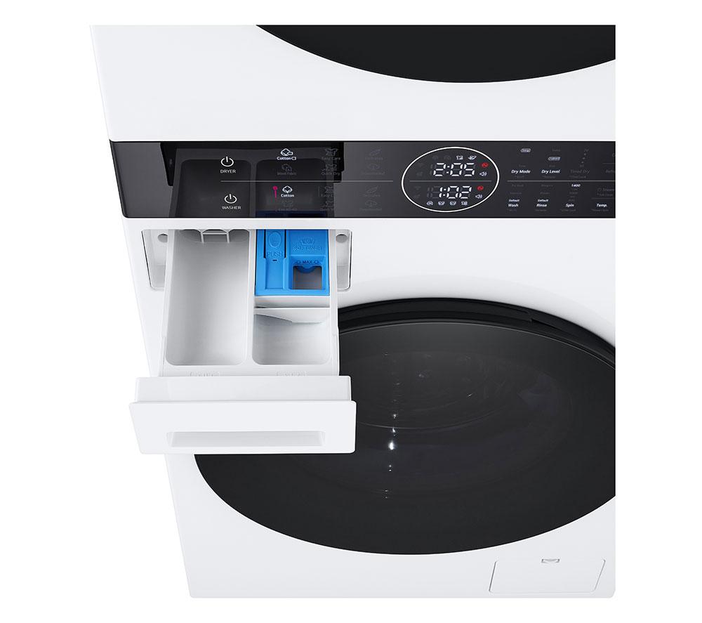 LG WashTower WT1210WWF WiFi-enabled 12 kg Washer Dryer - White
