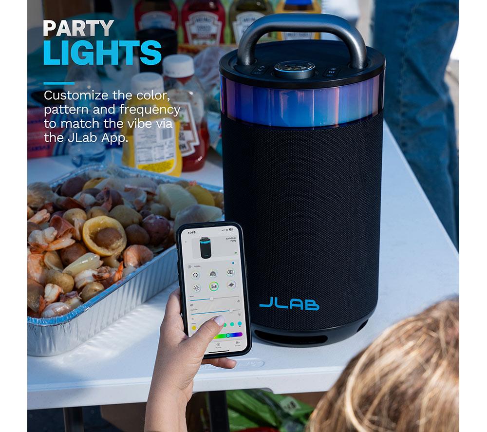JLAB Epic Party Portable Bluetooth Speaker - Black
