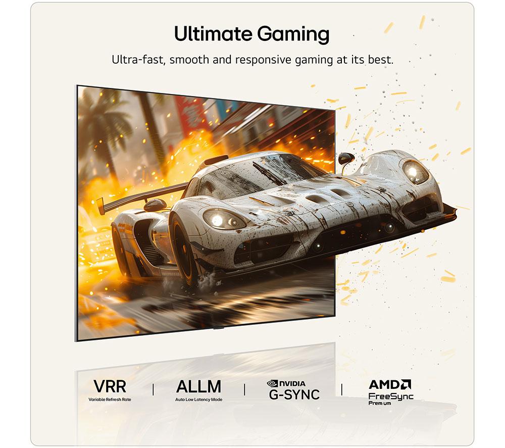 LG G6 55" OLED AI 4K HDR Smart TV 2026 (Stand Version) - OLED55G66LS