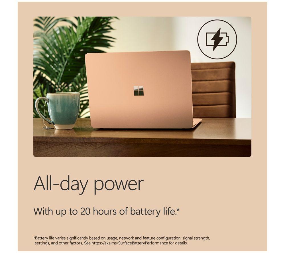 MICROSOFT Surface Laptop 13.8", Copilot+ PC - Snapdragon X2 Plus, 512 GB SSD, Dune