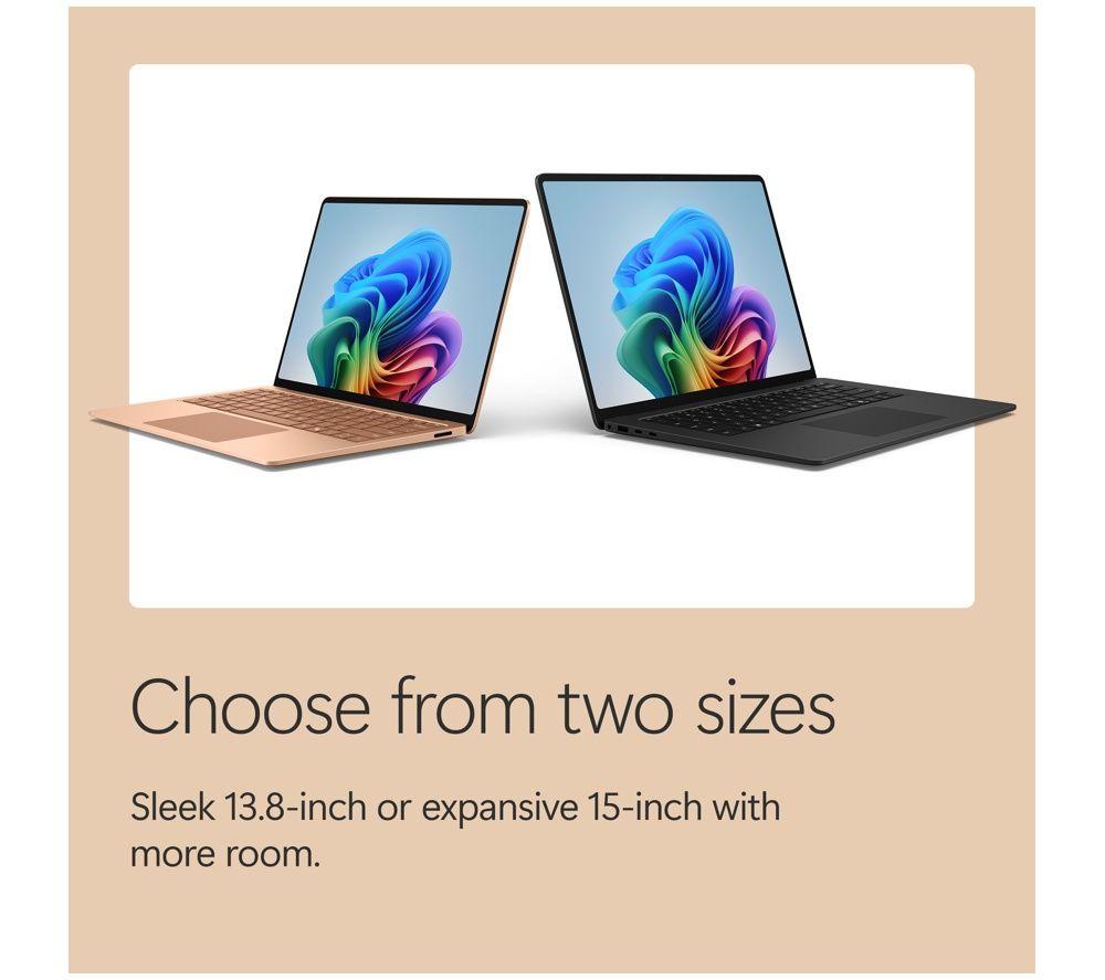 MICROSOFT Surface Laptop 13.8", Copilot+ PC - Snapdragon X2 Plus, SSD de 512 GB, Dune