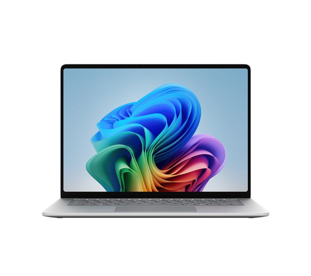 MICROSOFT Surface Laptop 15", Copilot+ PC - Snapdragon X2 Plus, SSD de 512 GB, Platino