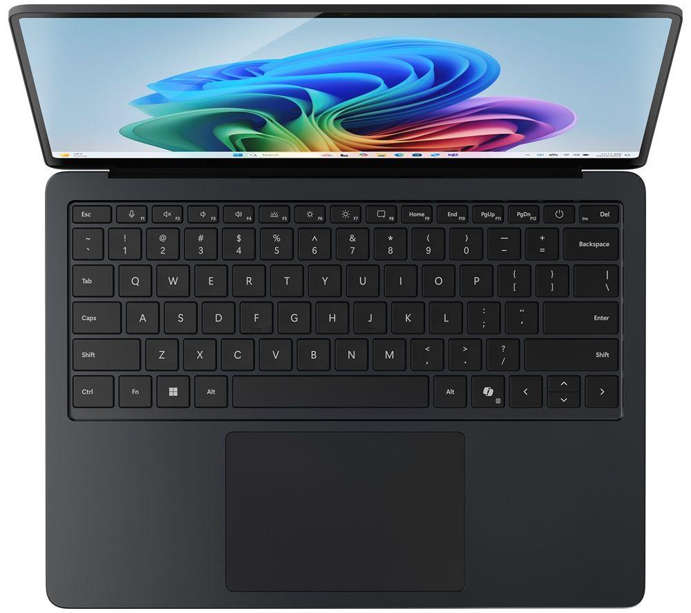MICROSOFT Surface Laptop 13.8", Copilot+ PC - Snapdragon X2 Elite, 512 GB SSD, Black