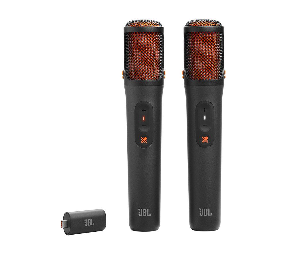 JBL EasySing Twin Wireless Mics - Black