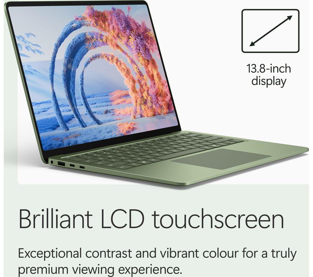 MICROSOFT Surface Laptop de 13,8", Copilot+ PC - Snapdragon X2 Plus, SSD de 512 GB, Jade