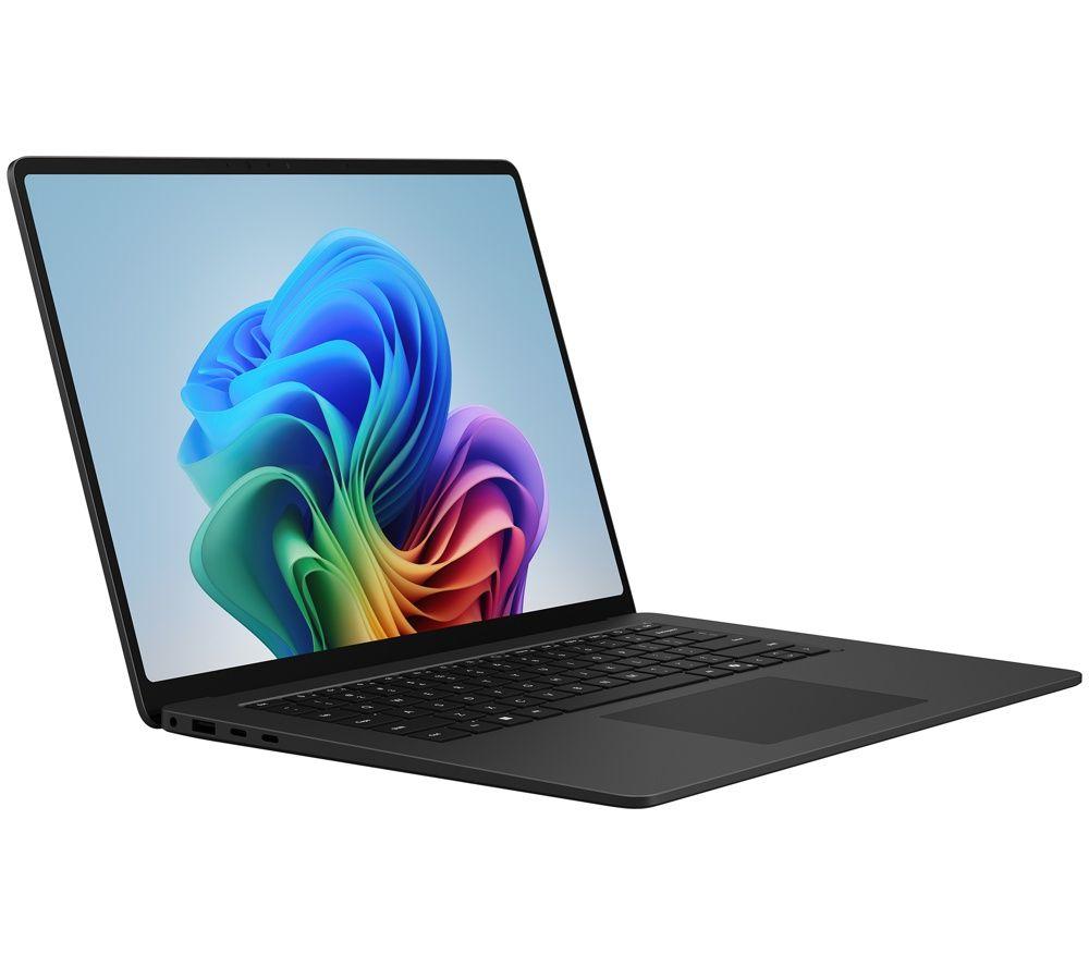 MICROSOFT Surface Laptop 15", Copilot+ PC - Snapdragon X2 Elite, 512 GB SSD, Negro