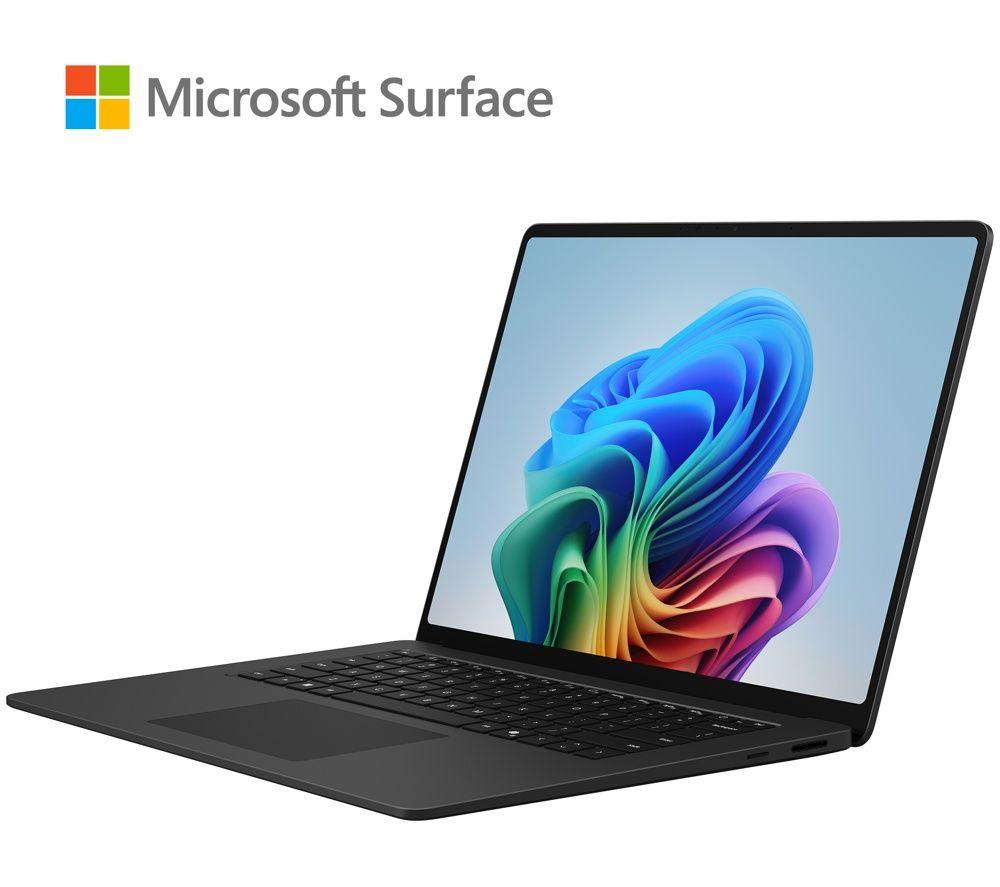 MICROSOFT Surface Laptop 15", Copilot+ PC - Snapdragon X2 Elite, 512 GB SSD, Negro