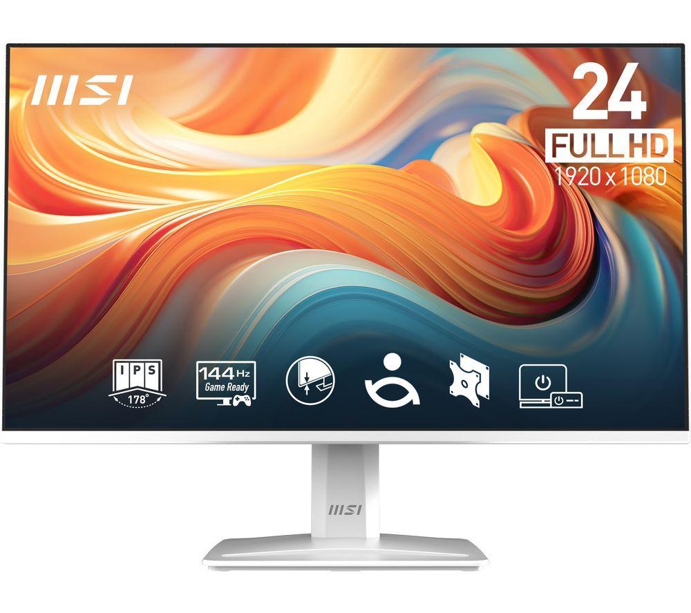 MSI PRO MP243W E14 Full HD 23.8" IPS LCD Monitor – White
