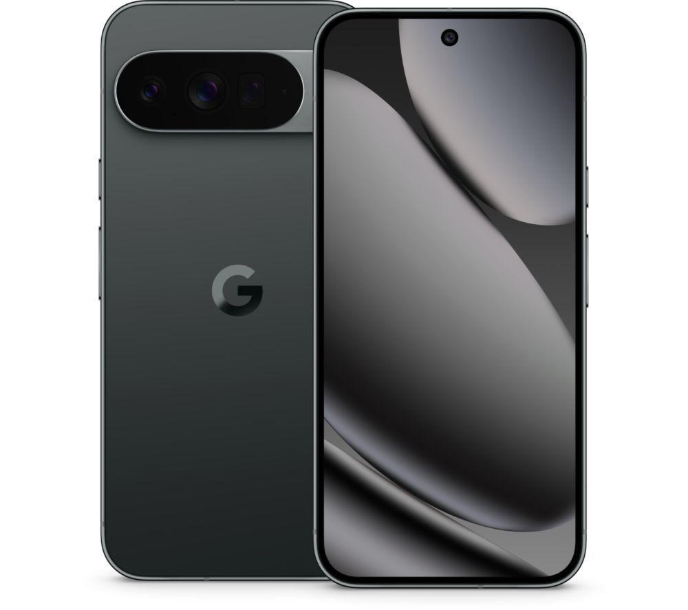 GOOGLE Pixel 10 Pro XL (256 GB, Obsidian) & TV Streamer 4K Bundle