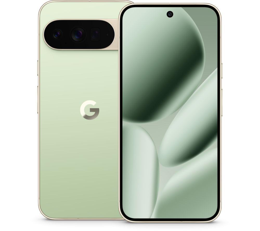 GOOGLE Pixel 10 Pro XL (256 GB, Jade) & TV Streamer 4K Bundle