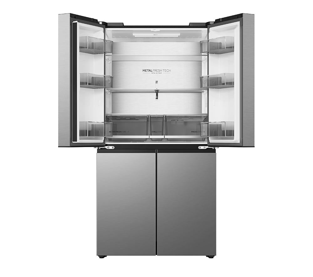 HAIER Horizon Cube 90 Series 5 HCR59F18DNMM Kühl-Gefrierkombination – Inox