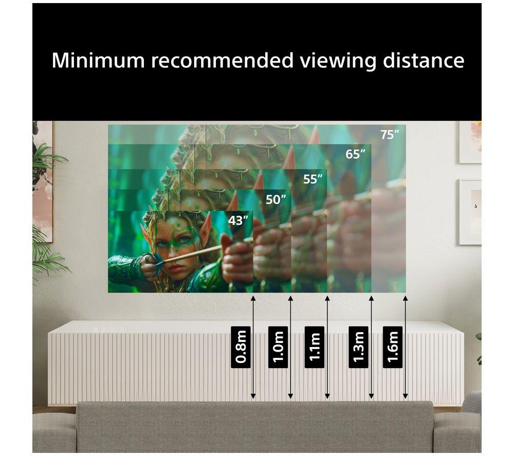 SONY BRAVIA 2 II Smart TV LED 4K HDR de 43” - K43S25M2PB
