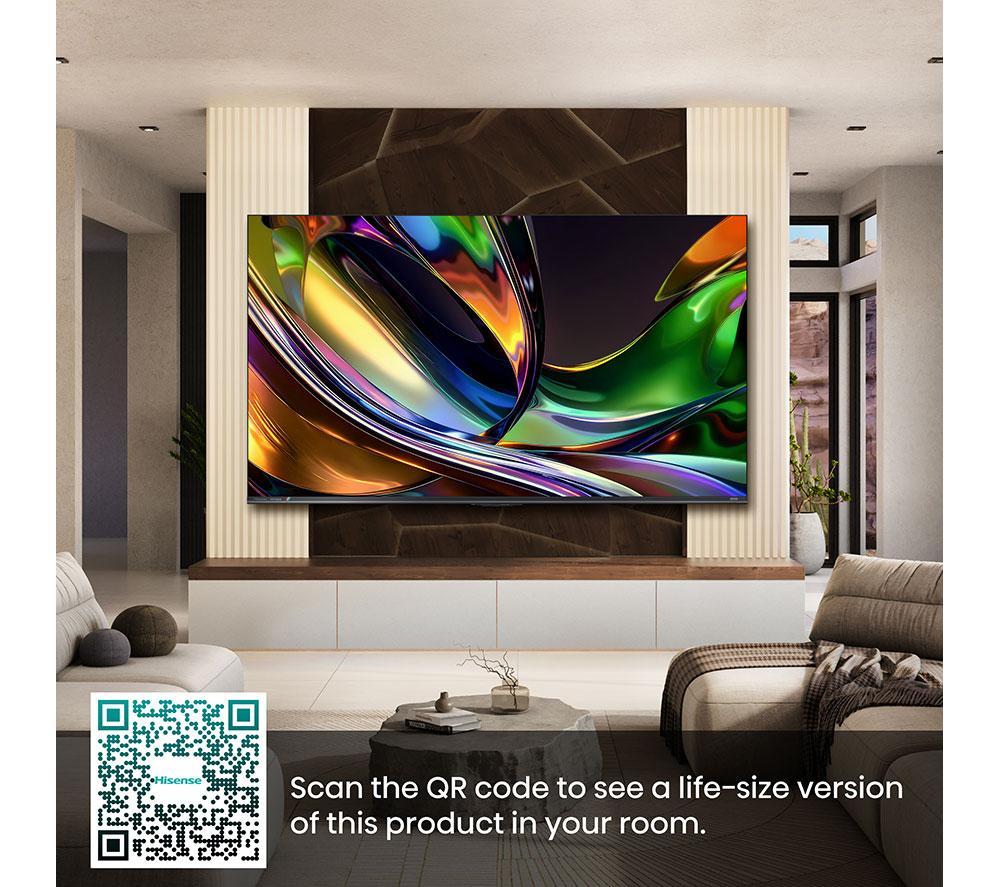 HISENSE UR8S 55" RGB Mini LED 4K 180Hz Smart AI TV con Freely - 55UR8STUK