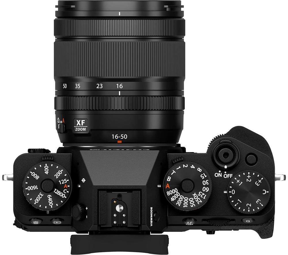 FUJIFILM X-T5 Mirrorless Camera with FUJINON XF 16-50 mm f/2.8-4.8 R LM WR Lens - Black