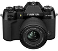 FUJIFILM X-T50 Mirrorless Camera with FUJINON XC 15-45 mm f/3.5-5.6 OIS PZ Lens - Black