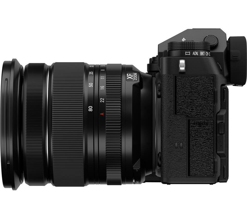FUJIFILM X-T5 Mirrorless Camera with FUJINON XF 16-80 mm f/2.8-4.0 OIS WR Lens - Black