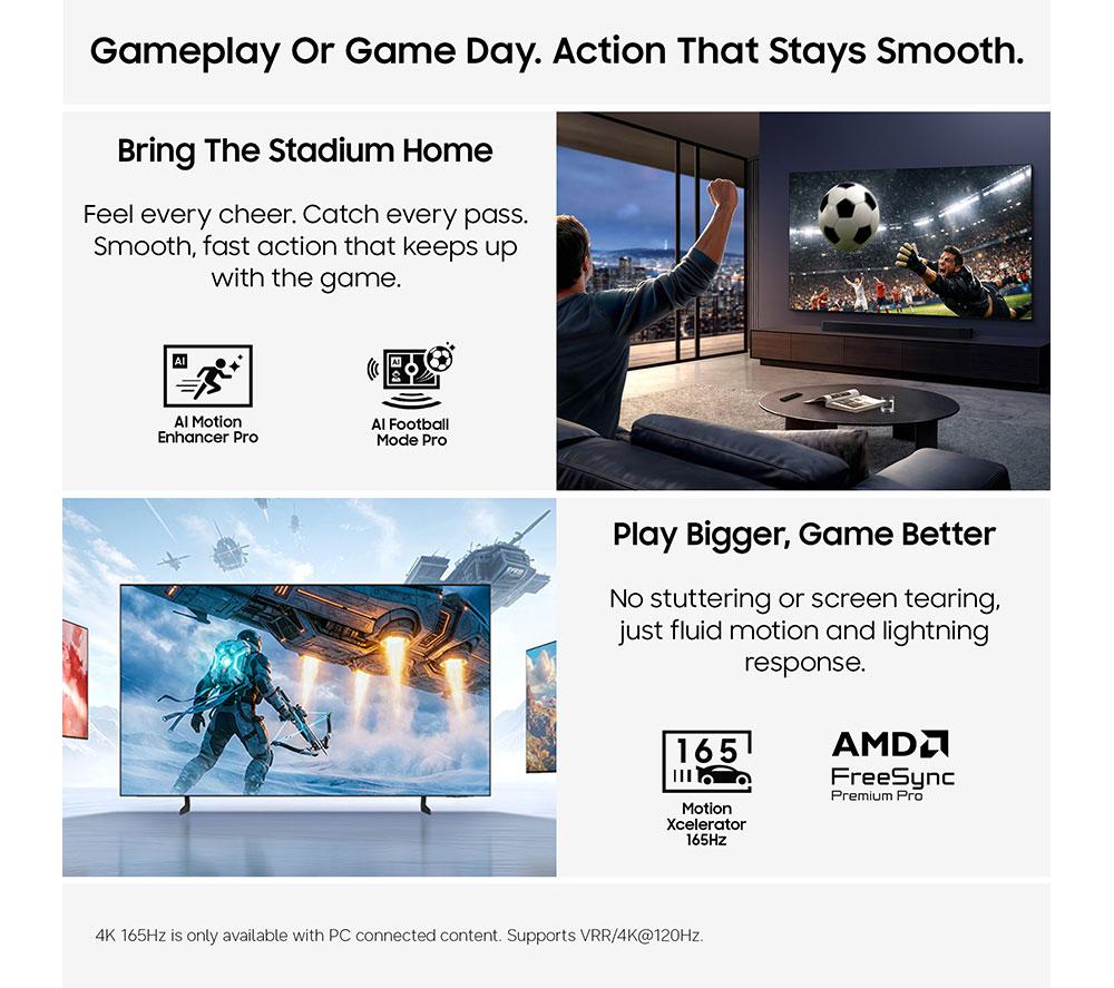SAMSUNG R95H 75" Micro RGB 4K Smart AI TV 2026 - MRE75R95H