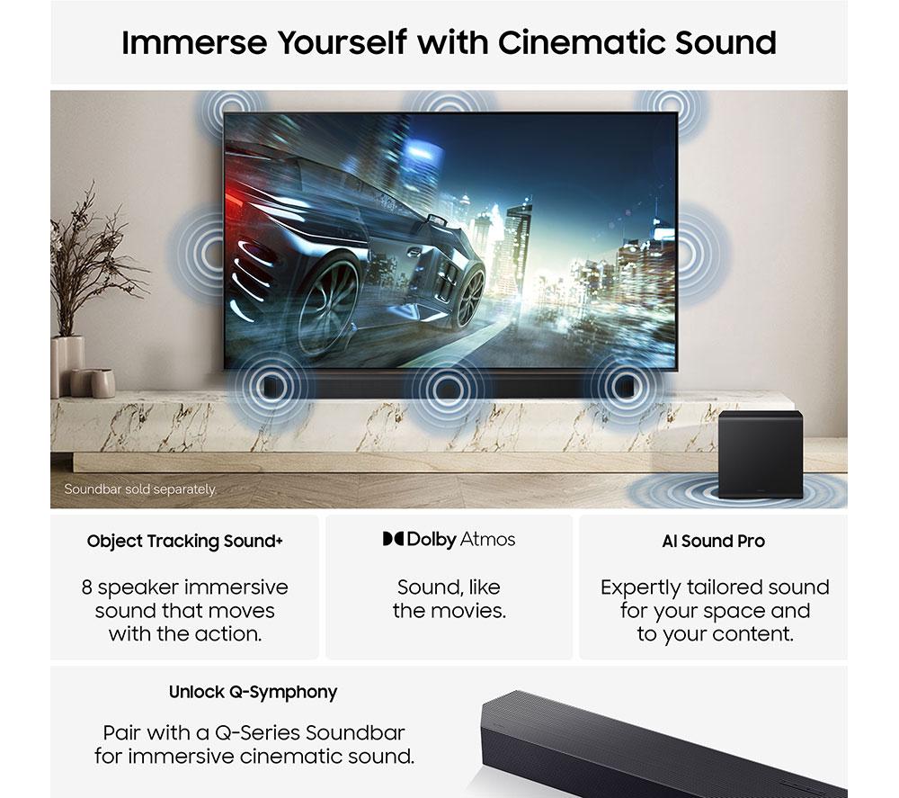 SAMSUNG R95H 75" Micro RGB 4K Smart AI TV 2026 - MRE75R95H