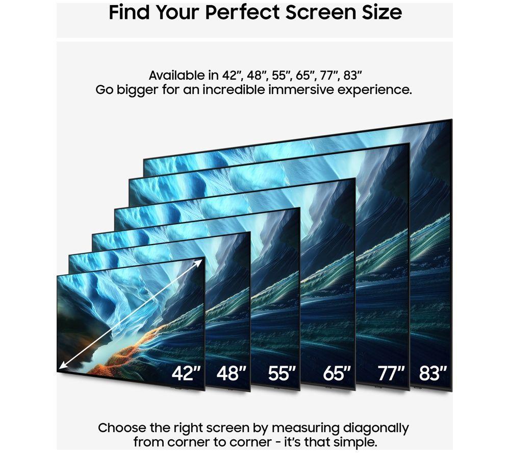 SAMSUNG S90H 83" OLED Glare Free 4K Vision AI Smart TV 2026 - QE83S90H