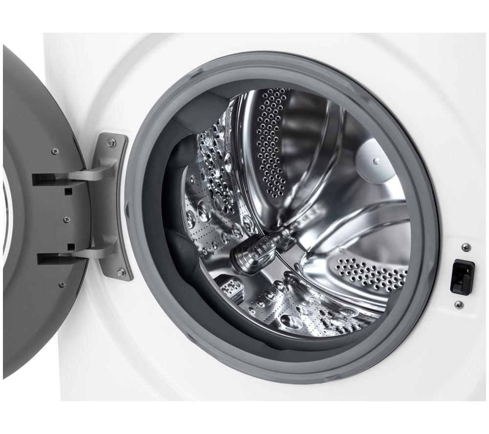 LG Series 4 AI Direct Drive FWY606WWLN1 WiFi-enabled 10 kg Washer Dryer - White