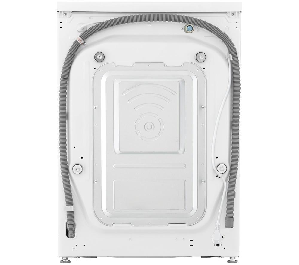 LG Series 4 AI Direct Drive FWY606WWLN1 WiFi-enabled 10 kg Washer Dryer - White