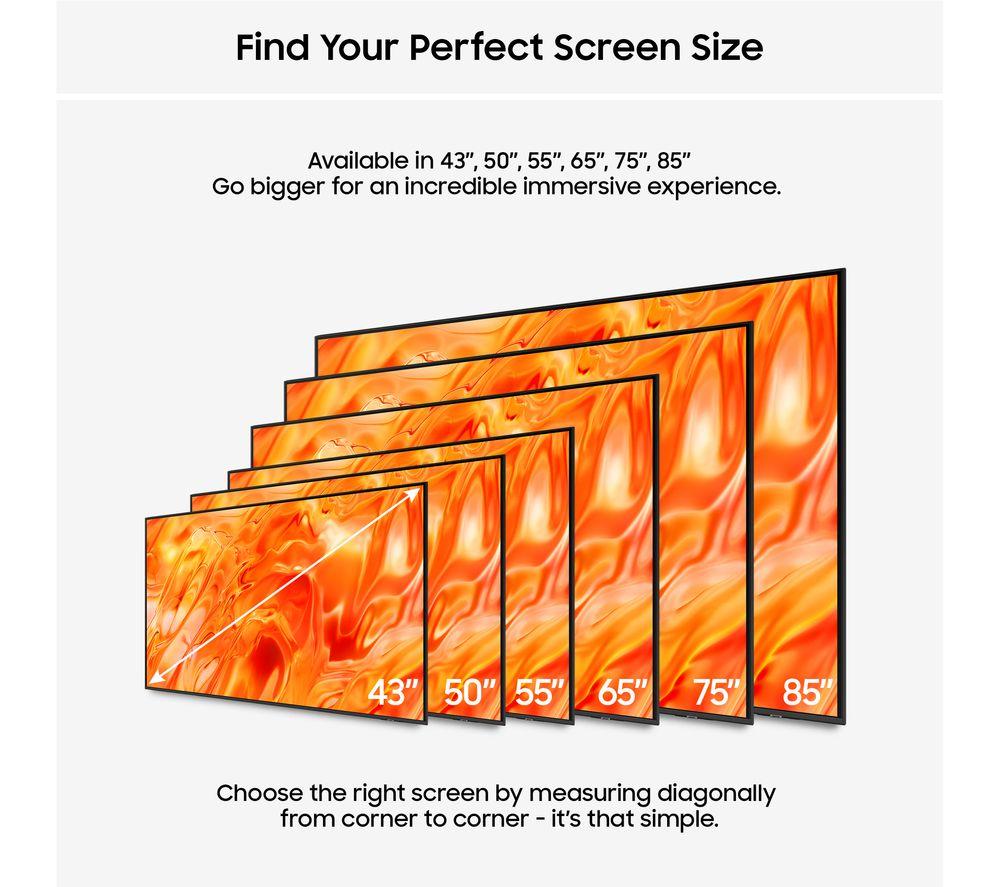 SAMSUNG QN70H Smart TV Neo QLED 4K Mini LED con IA y Vision de 43" (2026) - QE43QN70H