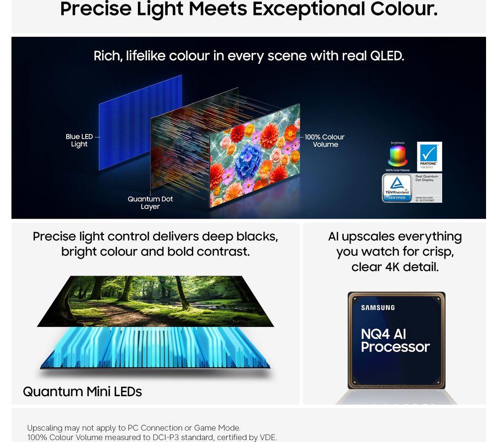 SAMSUNG QN70H 55" Neo QLED 4K Mini LED Vision AI Smart TV 2026 - QE55QN70H