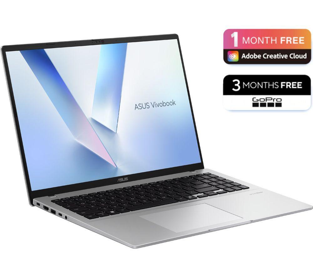 ASUS Vivobook 16 X1607AA 16" Laptop - Intel® Core™ Ultra 5, 512 GB SSD, Silver