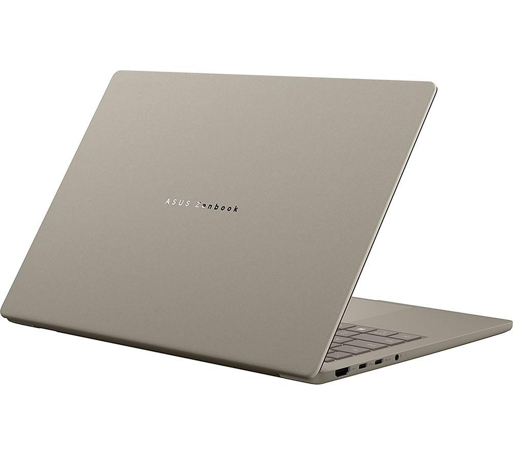 Portátil ASUS Zenbook A14 UX3407QA de 14", PC Copilot+ – Snapdragon X, SSD de 1 TB, Beige