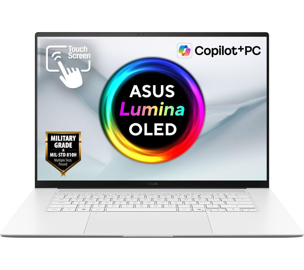 ASUS Zenbook S16 Copilot+ PC OLED 16" Laptop - AMD Ryzen AI 9, 1 TB SSD, Scandinavian White