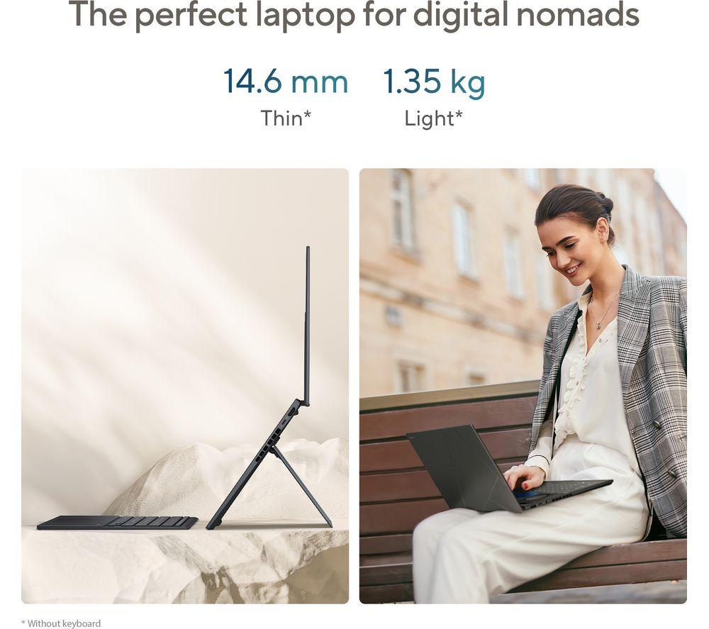 ASUS Zenbook Duo 14" 2 in 1 Laptop - Intel® Core™ Ultra 9, 2 TB SSD, Inkwell Grey
