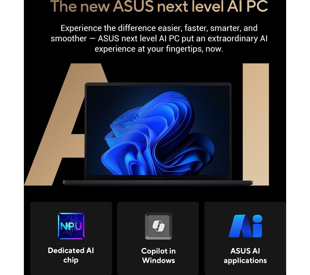 ASUS ProArt P16 OLED 16" Laptop - AMD Ryzen AI 9, 2 TB SSD, Nano Black