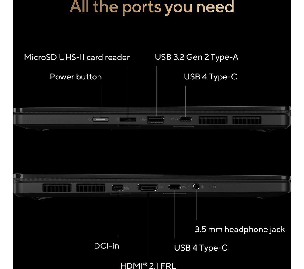 Portátil 2 en 1 ASUS ProArt PX13 OLED de 13,3" - AMD Ryzen AI MAX+ 395, SSD de 1 TB, Negro
