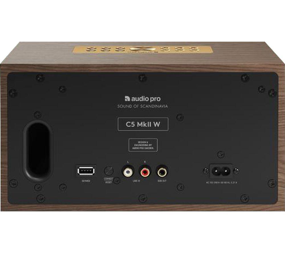 AUDIO PRO C5 MKII W Wireless Multi-room Speaker - Walnut