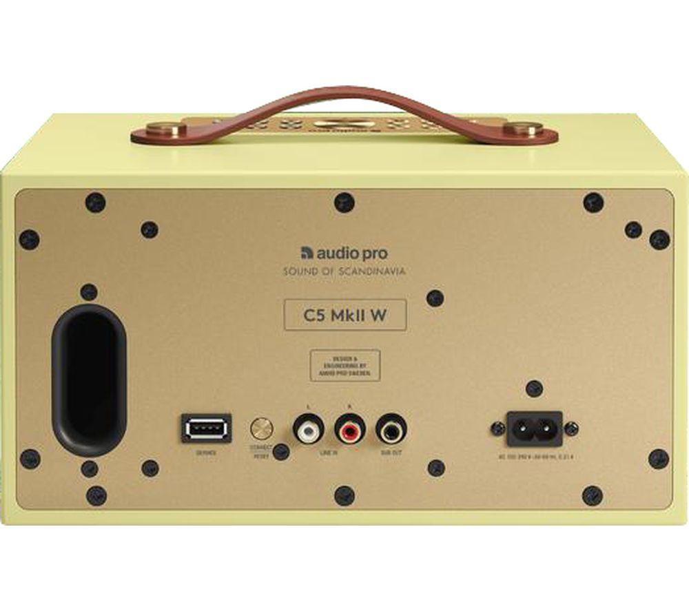 AUDIO PRO C5 MKII W Wireless Multi-room Speaker - Yellow