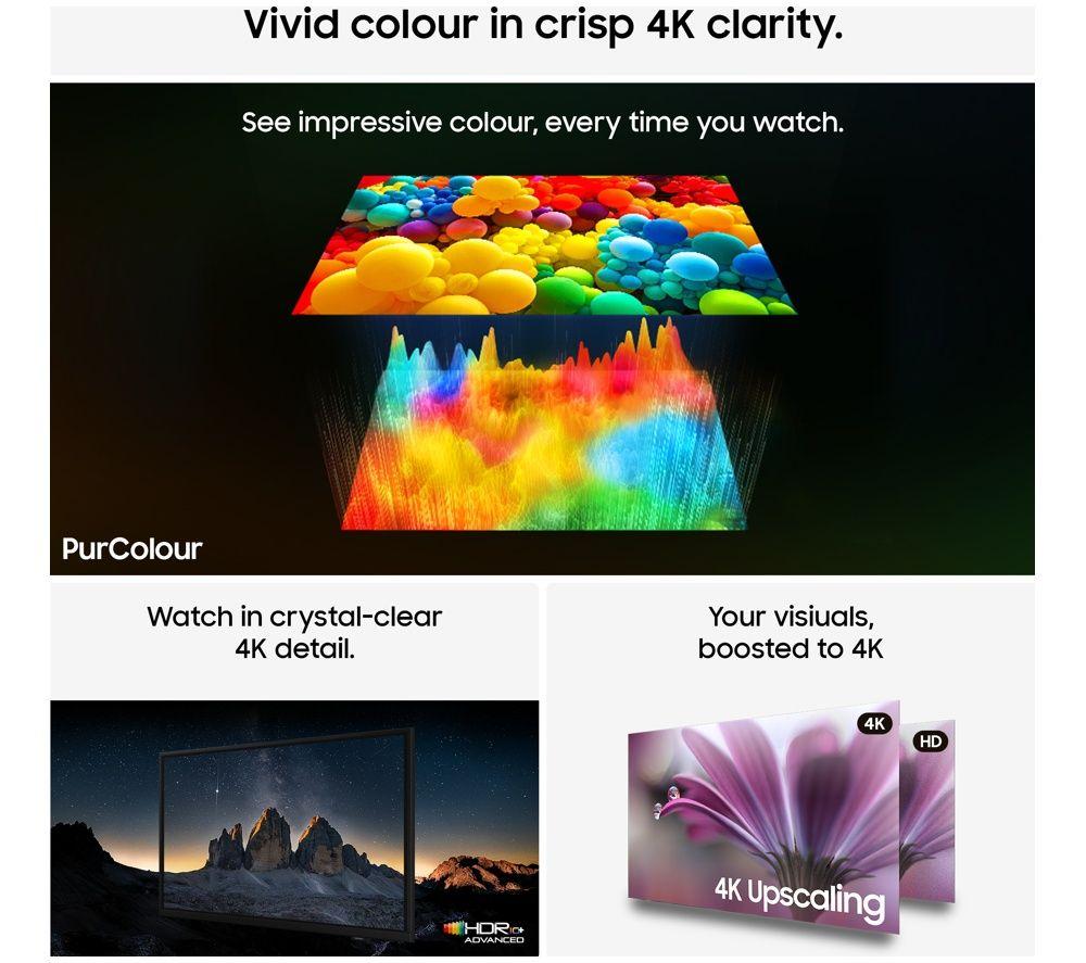 SAMSUNG U8000H 75" Crystal UHD 4K HDR Smart TV 2026 - UE75U8000H