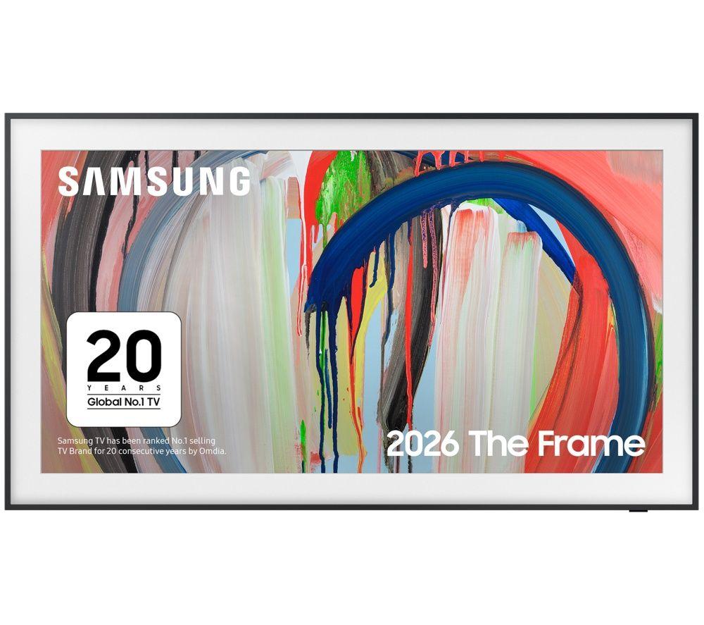 SAMSUNG The Frame (2026) 55" QLED 4K Art Mode Smart AI TV with Slim Fit Wall Mount - QE55LS03H