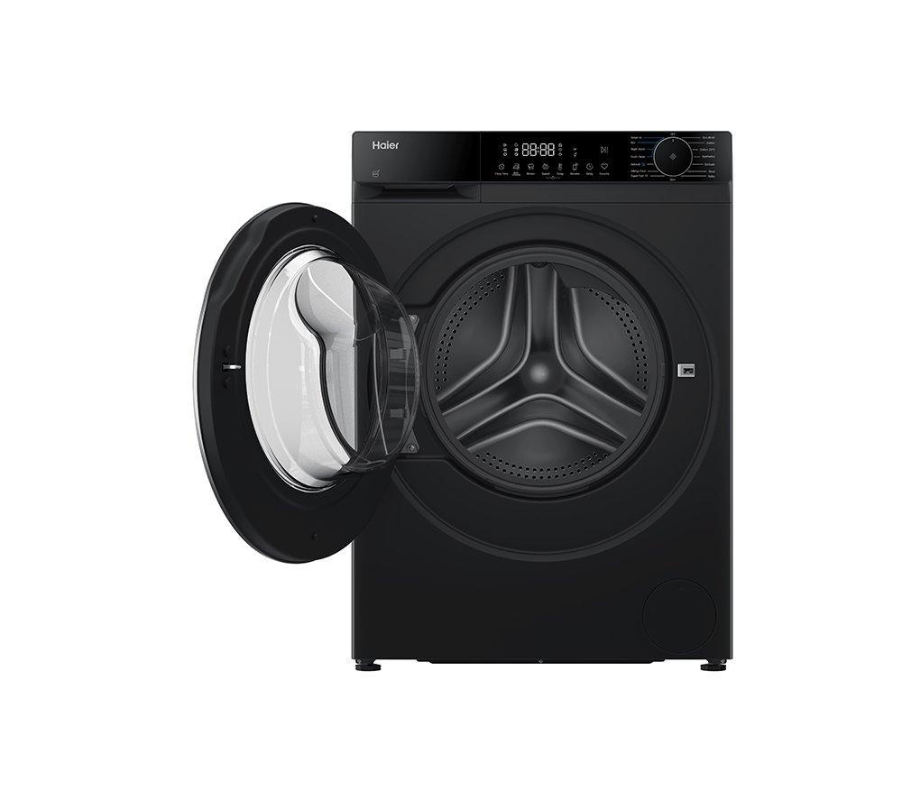 HAIER X5 Plus HW9BP14357AEBTUK WiFi-enabled 9 kg 1400 Spin Washing Machine - Black Steel