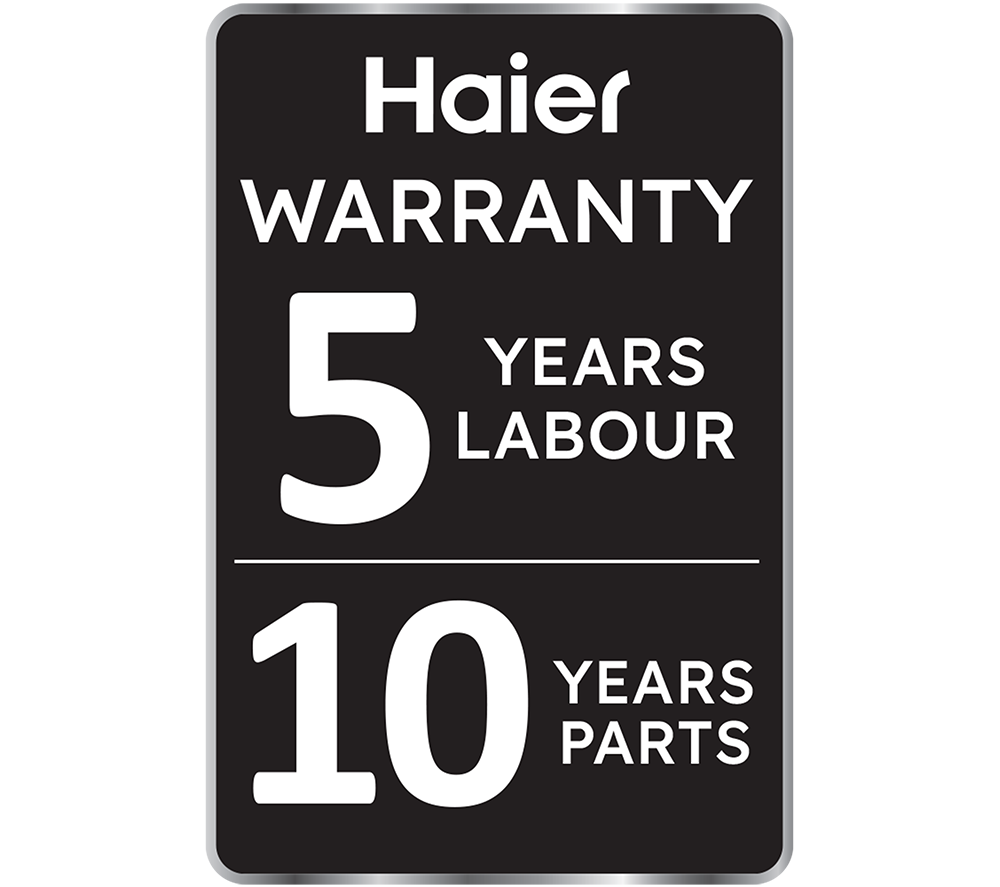 HAIER X5 Plus HW9BP14357AEBTUK WiFi-enabled 9 kg 1400 Spin Washing Machine - Black Steel