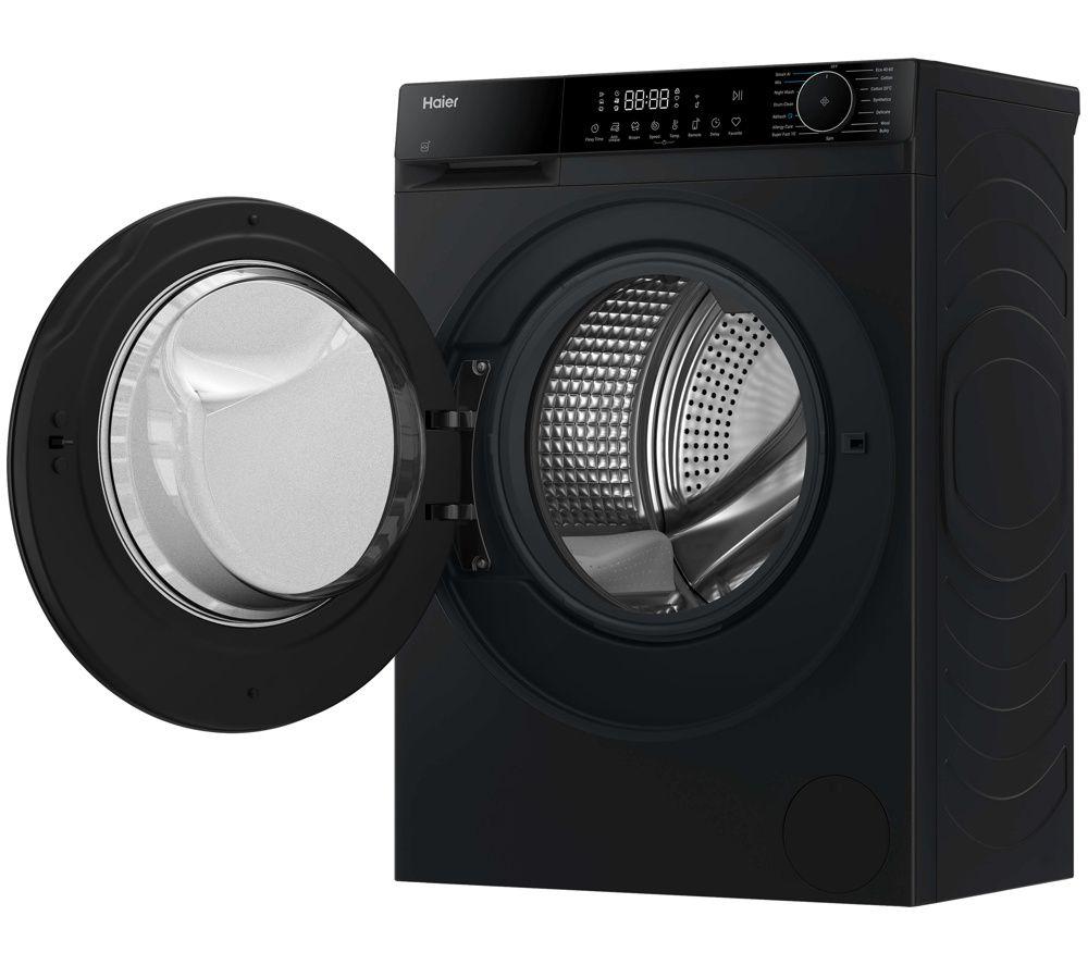 Lavadora Haier X5 Plus HW9BP14357AEBTUK con Wi-Fi, 9 kg y 1400 rpm - Acero negro