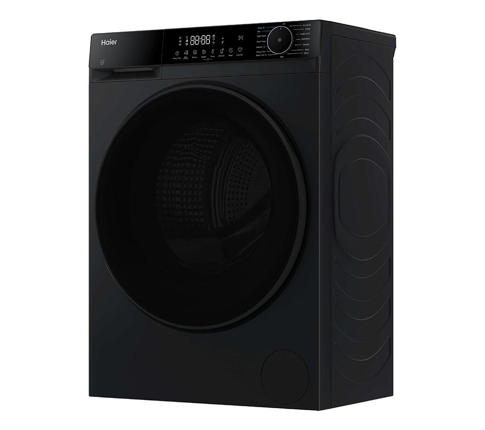 Lavadora Haier X5 Plus HW9BP14357AEBTUK con Wi-Fi, 9 kg y 1400 rpm - Acero negro