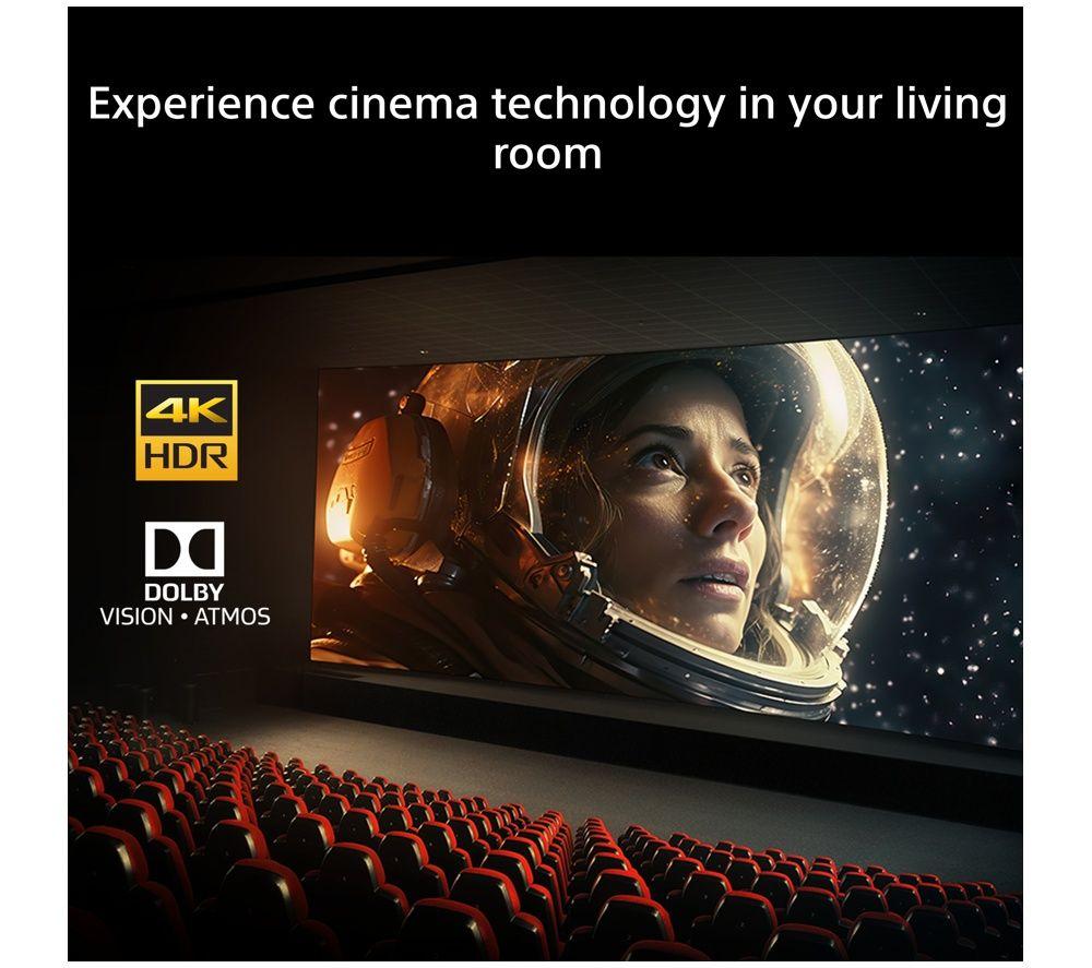Televisor LED 4K HDR Smart SONY BRAVIA 2 II de 50" - K50S25M2PB