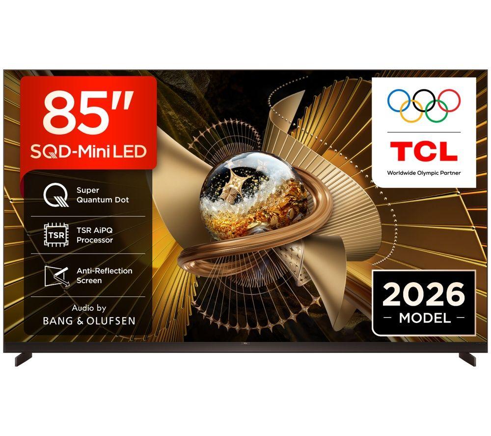 TCL X11L 85" SQD-Mini LED 4K HDR Smart Google TV 2026 - 85X11L-UK